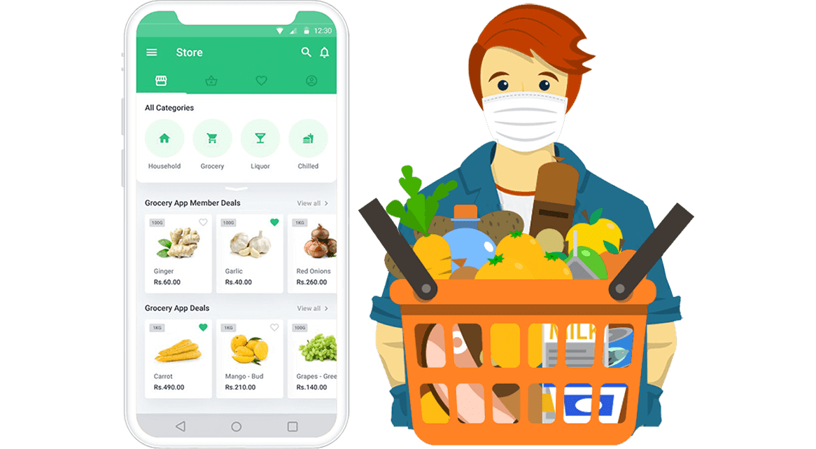 grocery delivery app development USA
